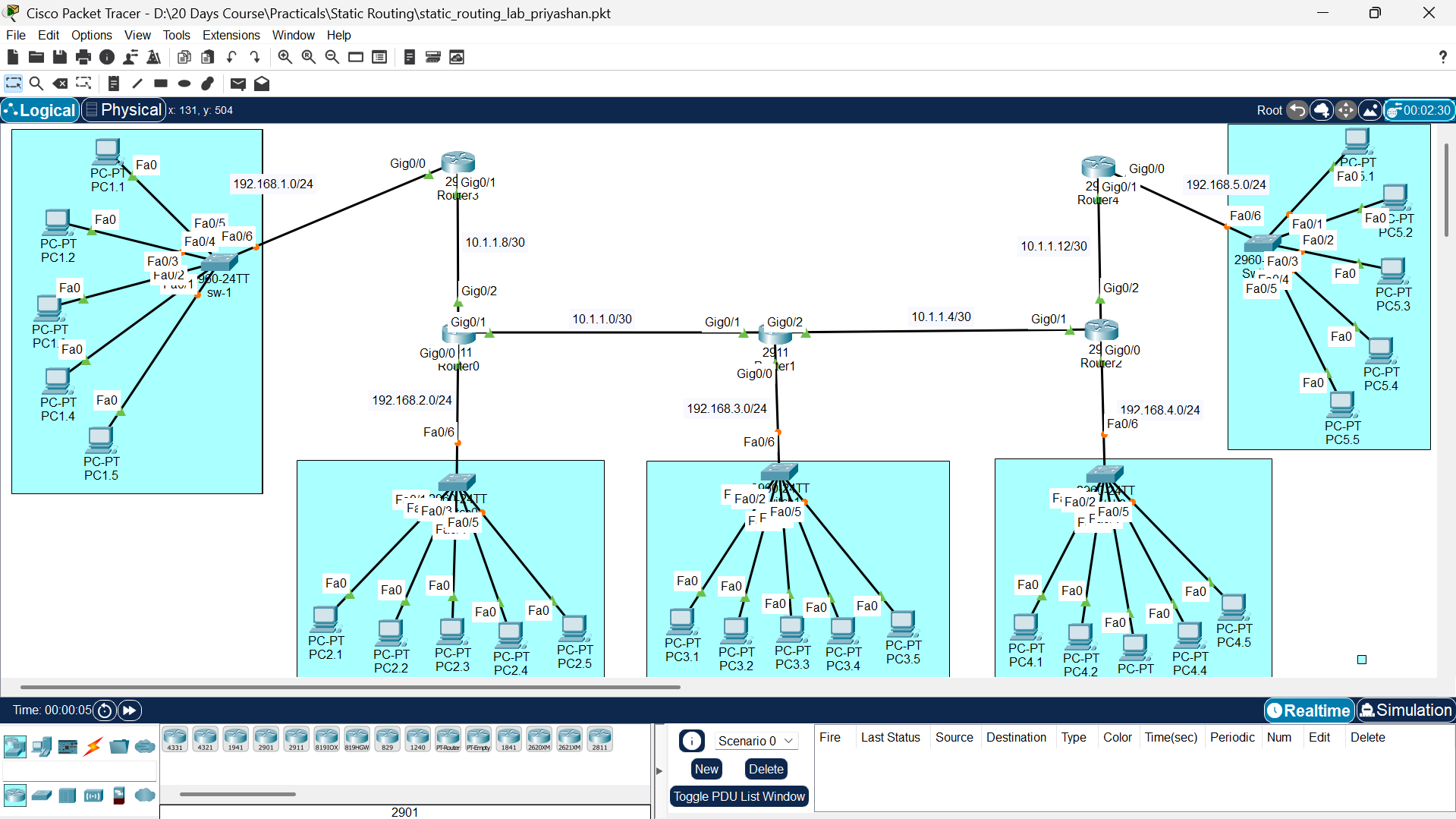Network Design Project